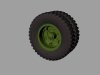 Panzer Art RE35-530 M35&M109 trucks road wheels (Firestone) 1/35